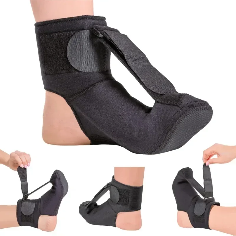 Adjustable Plantar Fasciitis Night Splint – Dorsal Foot Drop Orthotic Brace for Pain Relief
