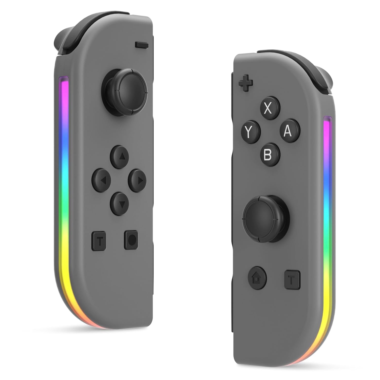 Replacement for Nintendo Switch Controller, Compatible with Switch/Oled/Lite, Support Dual Vibration/Wake-up/Motion Control/RGB Lights