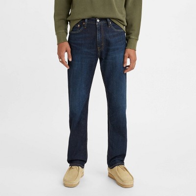 Levi's® Men's 505 Straight Regular Fit Jeans - Dark Blue Denim 30x30