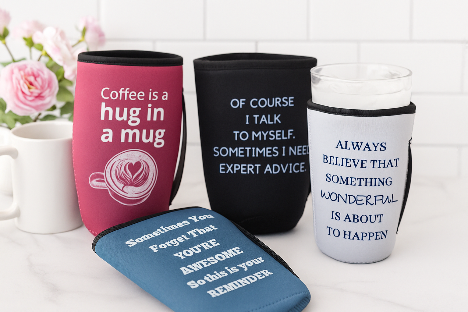 Inspired Tumbler Sleeves