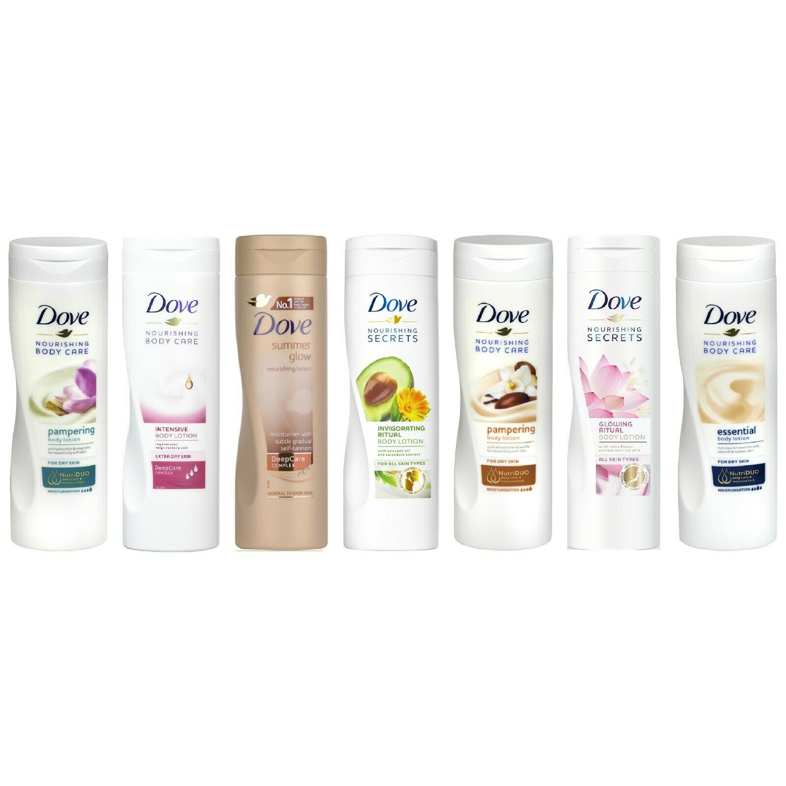 6 Pack: Dove Nourishment Deep Care Complex Body Lotion