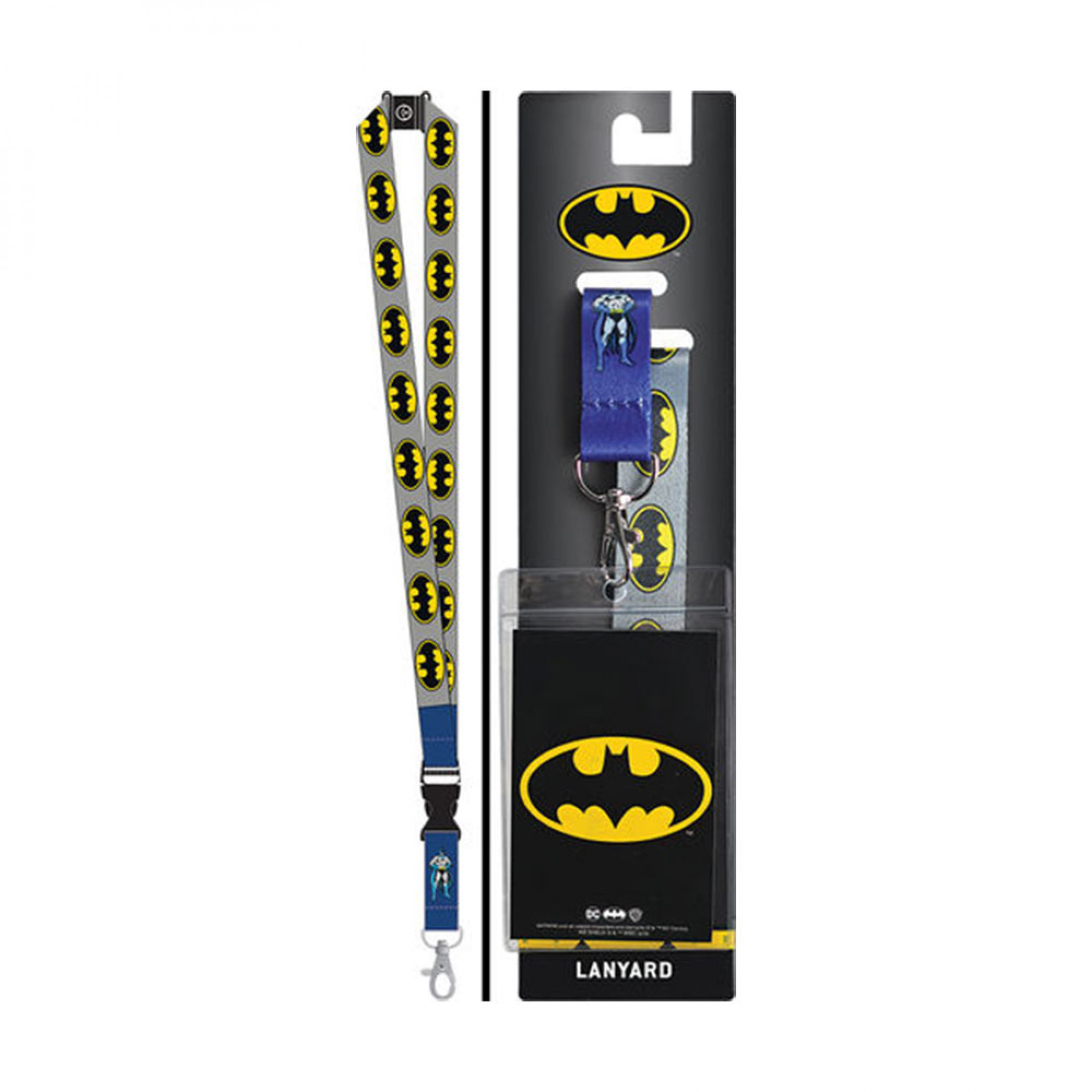 Batman Repeating Logo Lanyard