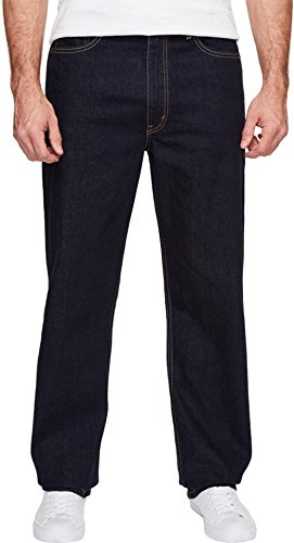 S93898 LEVI'S MEN'S 550 RELAXED FIT JEANS, SIZE 40X36, COLOR RINSE