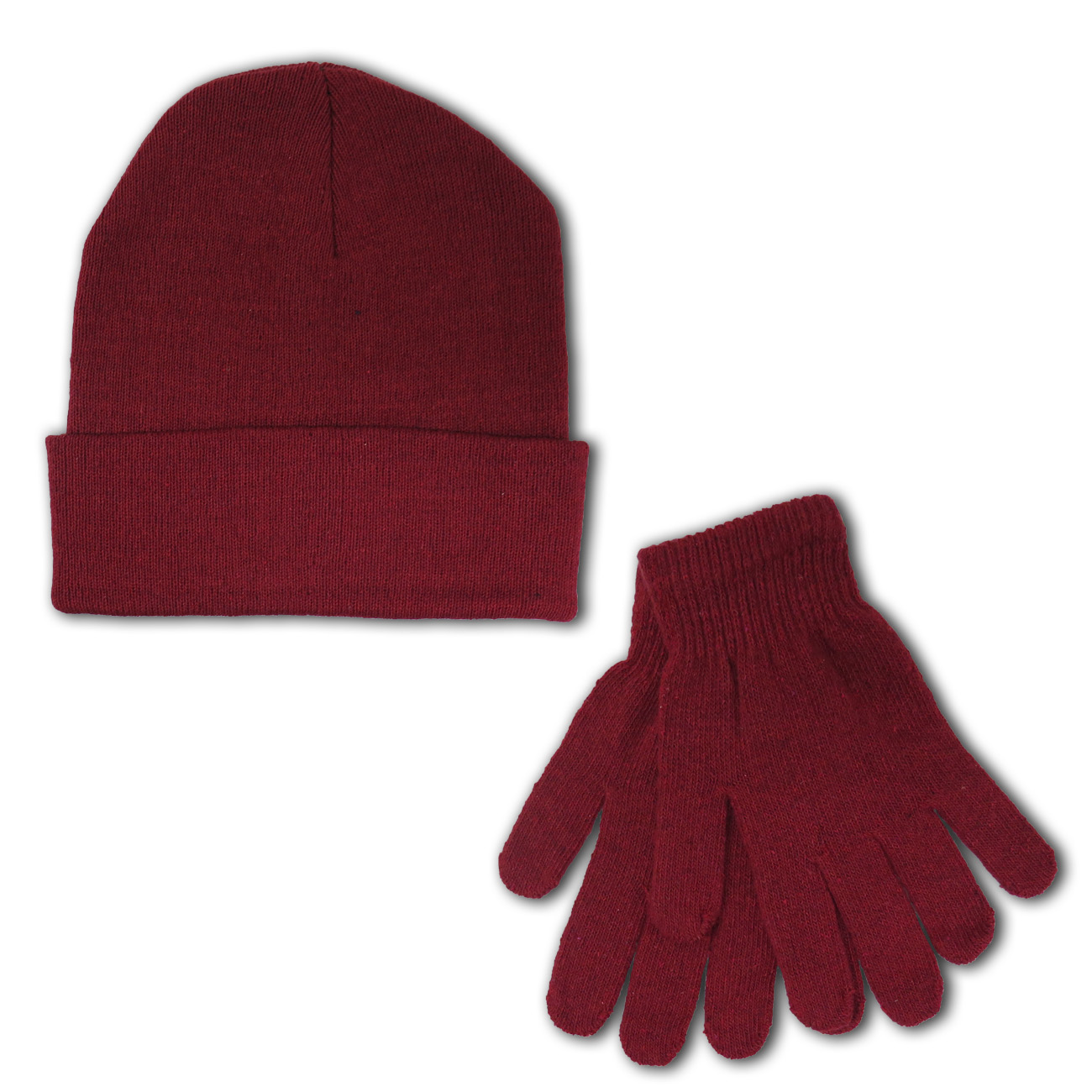 Women's Winter Beanie Hat Gloves Bundle Warm Set- 4 Colors
