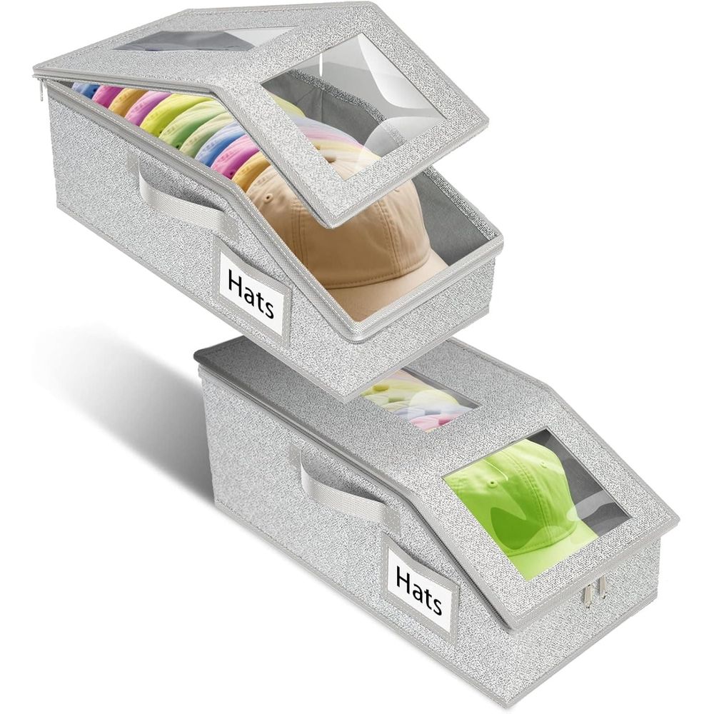 2Pack Hat Organizer for Baseball Caps