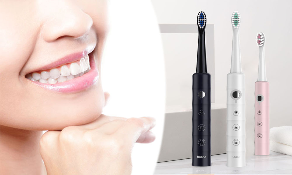 Electric Toothbrush Powerful Sonic Cleaning