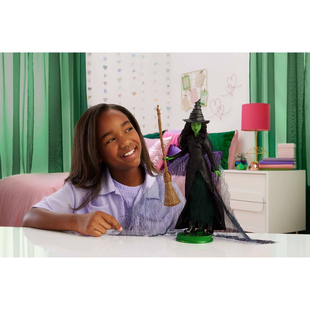 Universal Pictures' Wicked Singing Elphaba 11" Fashion Doll Posable with Removable Movie Fashions and Accessories