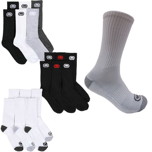 6-Pack Ecko Unltd. Men's Crew Athletic Socks