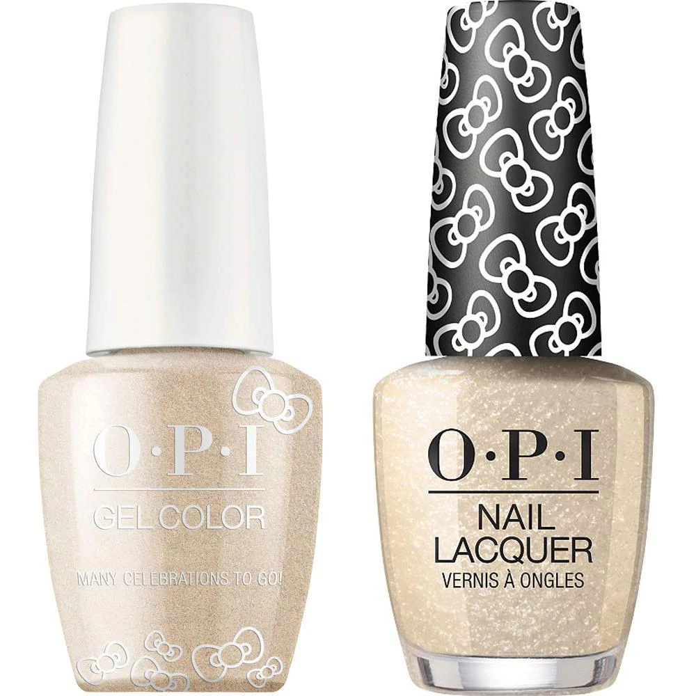 2 Pack: O.P.I Gel & Lacquer Many Celebrations 0.5 ea