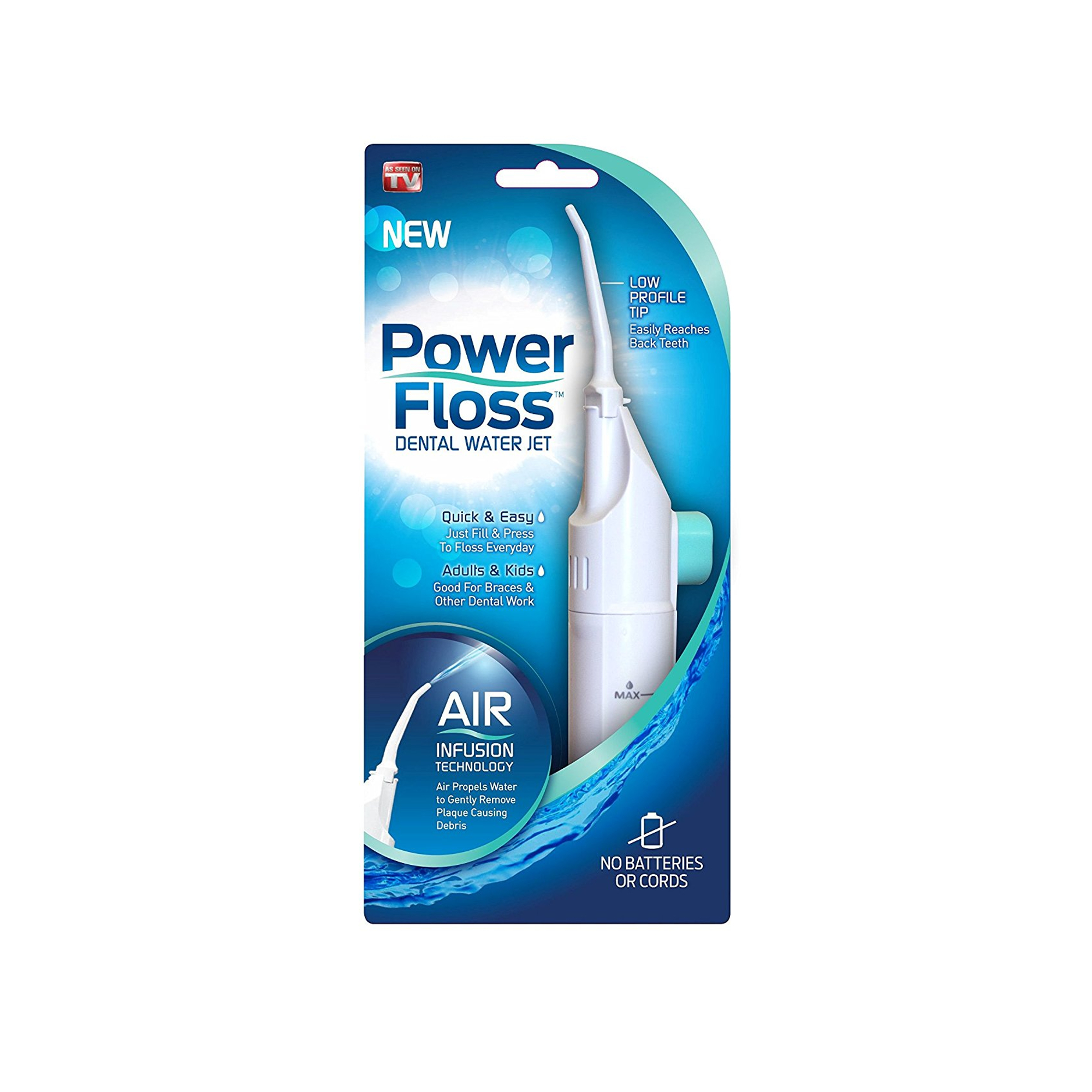 GodQuality Power Floss Dental Water Flossing Teeth Gum Disease Remover