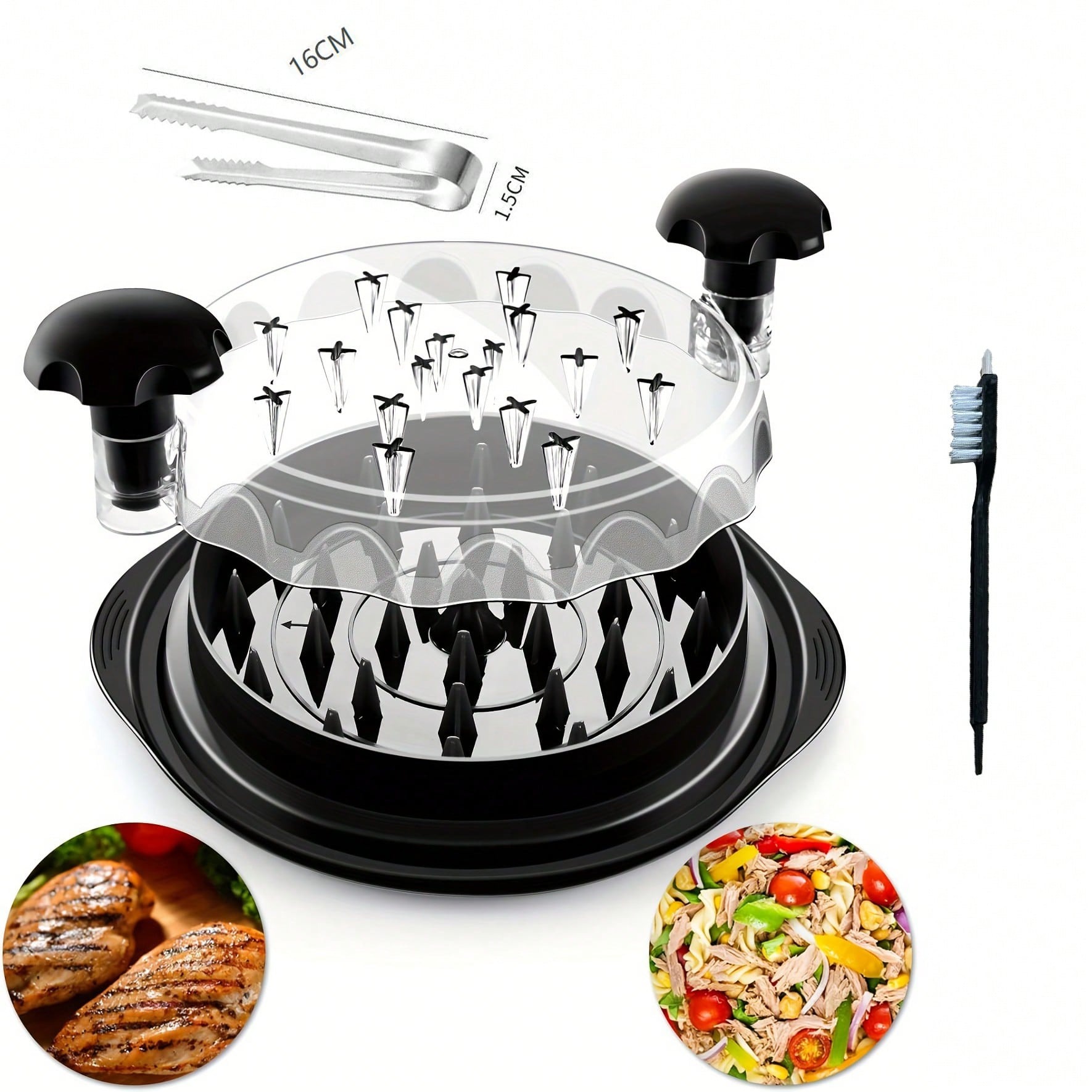 Pro Chicken Shredder Tool Twist Large for Kitchen