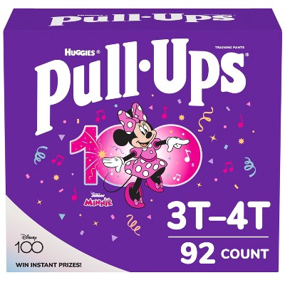 Pull-Ups Girls' Learning Designs Training Pants Econ+ Pack - Size 3T-4T - 9