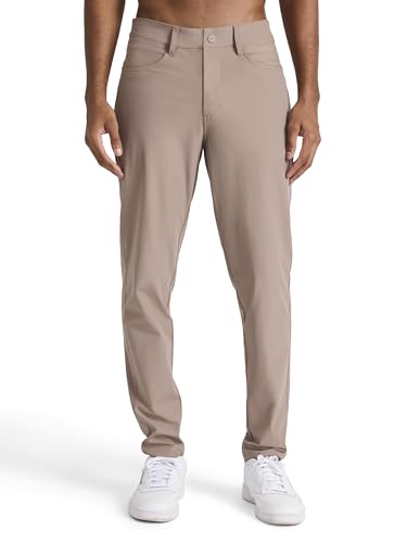 REEBOK MEN'S SLIM FIT, LIGHTWEIGHT POLY DOUBLE-KNIT FABRIC 36W X 32L - DRIFTWOOD - New