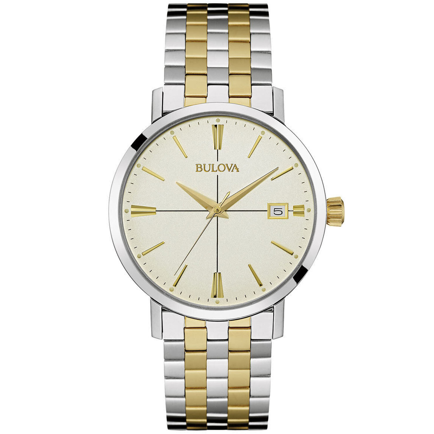 Bulova Classic Two-Tone Mens Watch