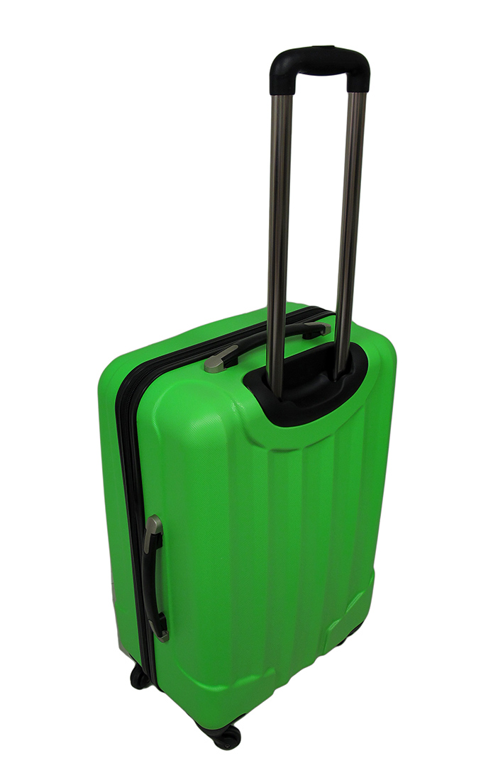 3 Pc. Brightly Colored Hard Shell Rugged Rolling Mens Luggage Sets Tanga