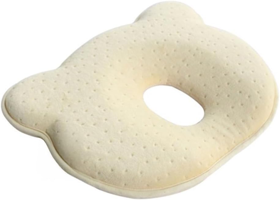 HIDETEX BABY PILLOW, SHAPING PILLOW AND NECK SUPPORT (0-12 MONTHS) - YELLOW