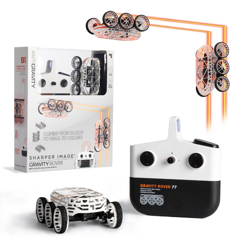 Sharper Image Remote Control (RC) Gravity Rover Wall-Ceiling Climber - Open Box