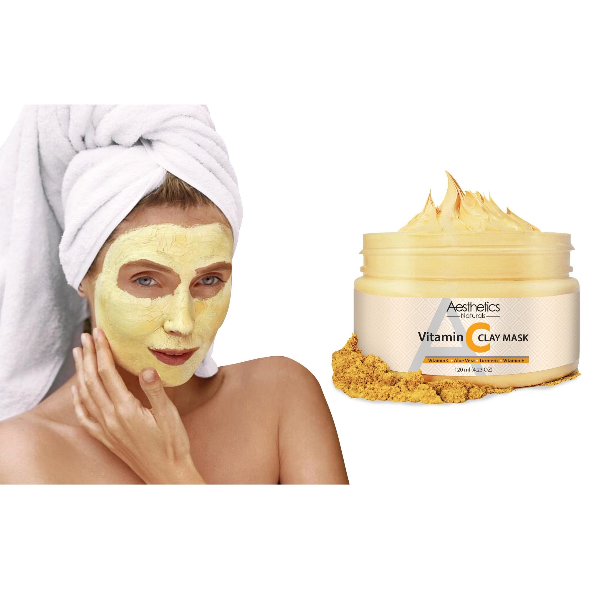 Aesthetics Naturals Turmeric Vitamin C Face Mask
