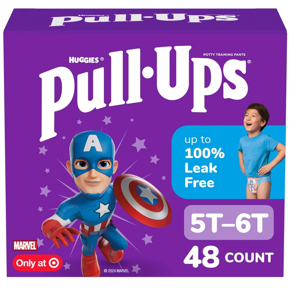 Pull-Ups Learning Designs Girls' Disposable Training Pants Giga Pack - Size
