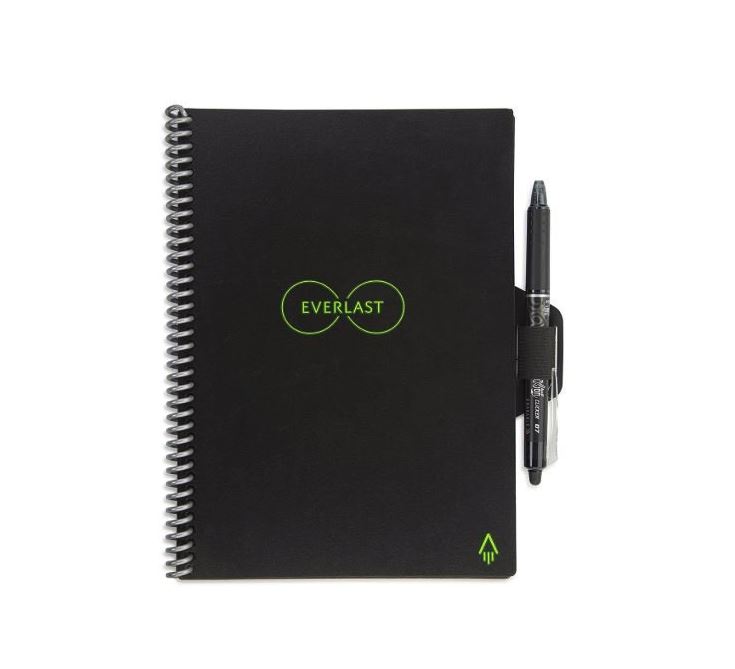 Rocketbook Smart Notebook (Letter or Executive Size) + 4 Pens & Pen