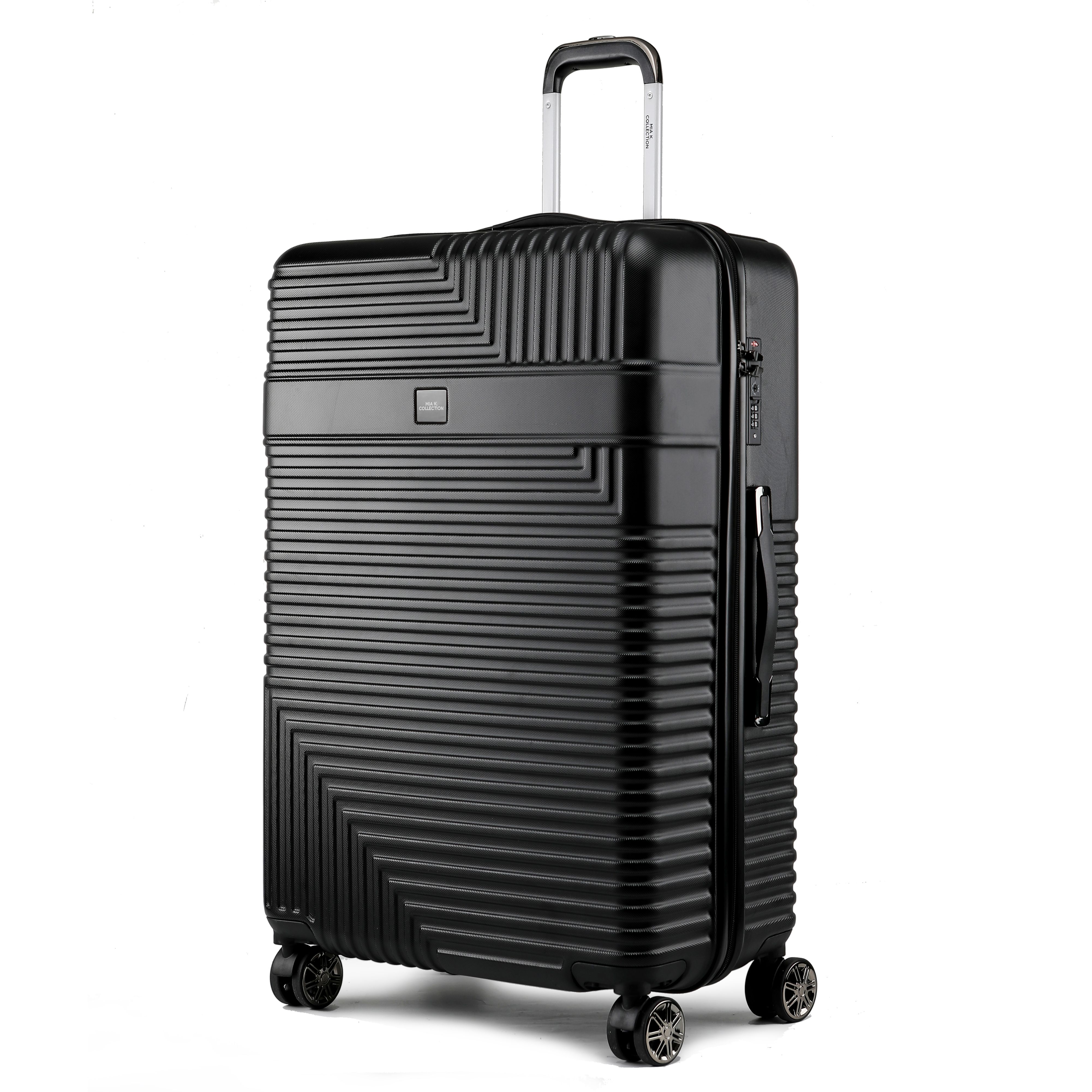 MKF Collection Mykonos Extra Large Check-in Spinner by Mia K
