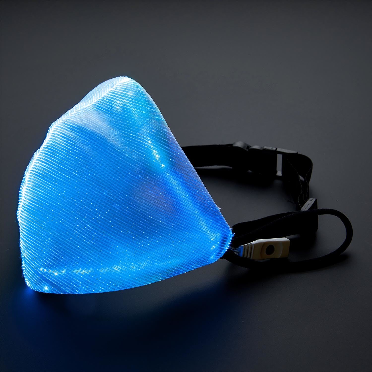 2-Pack KN95 7-Color Luminous LED Mask