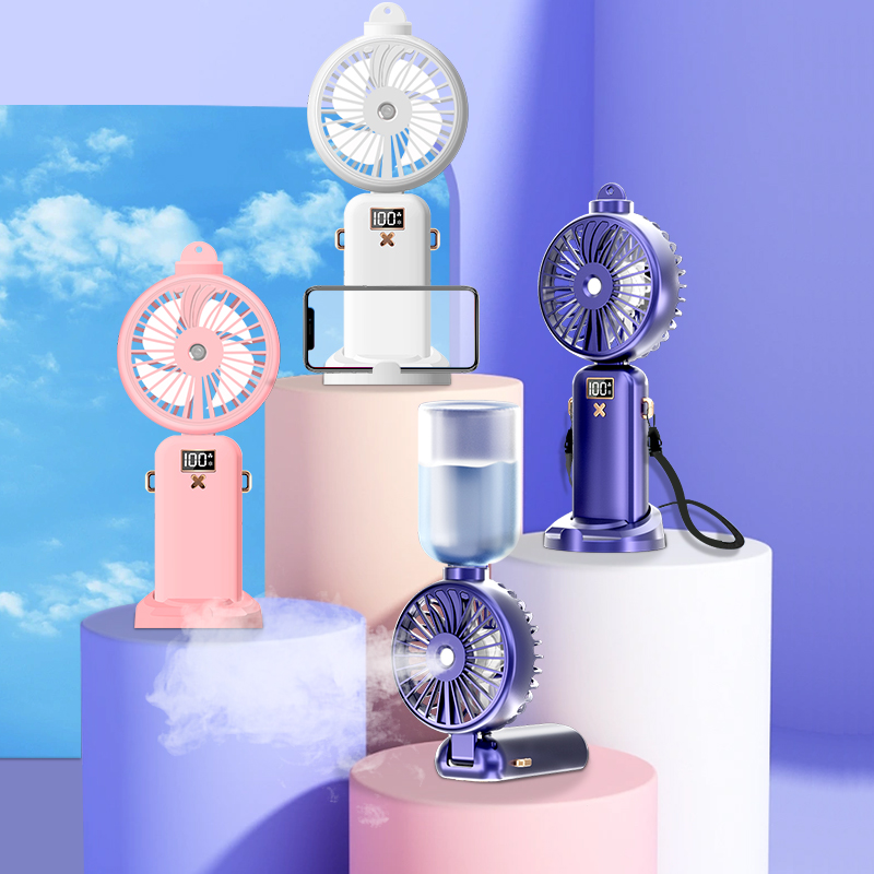 Swirling Mist – Digital Folding Personal Misting Fan
