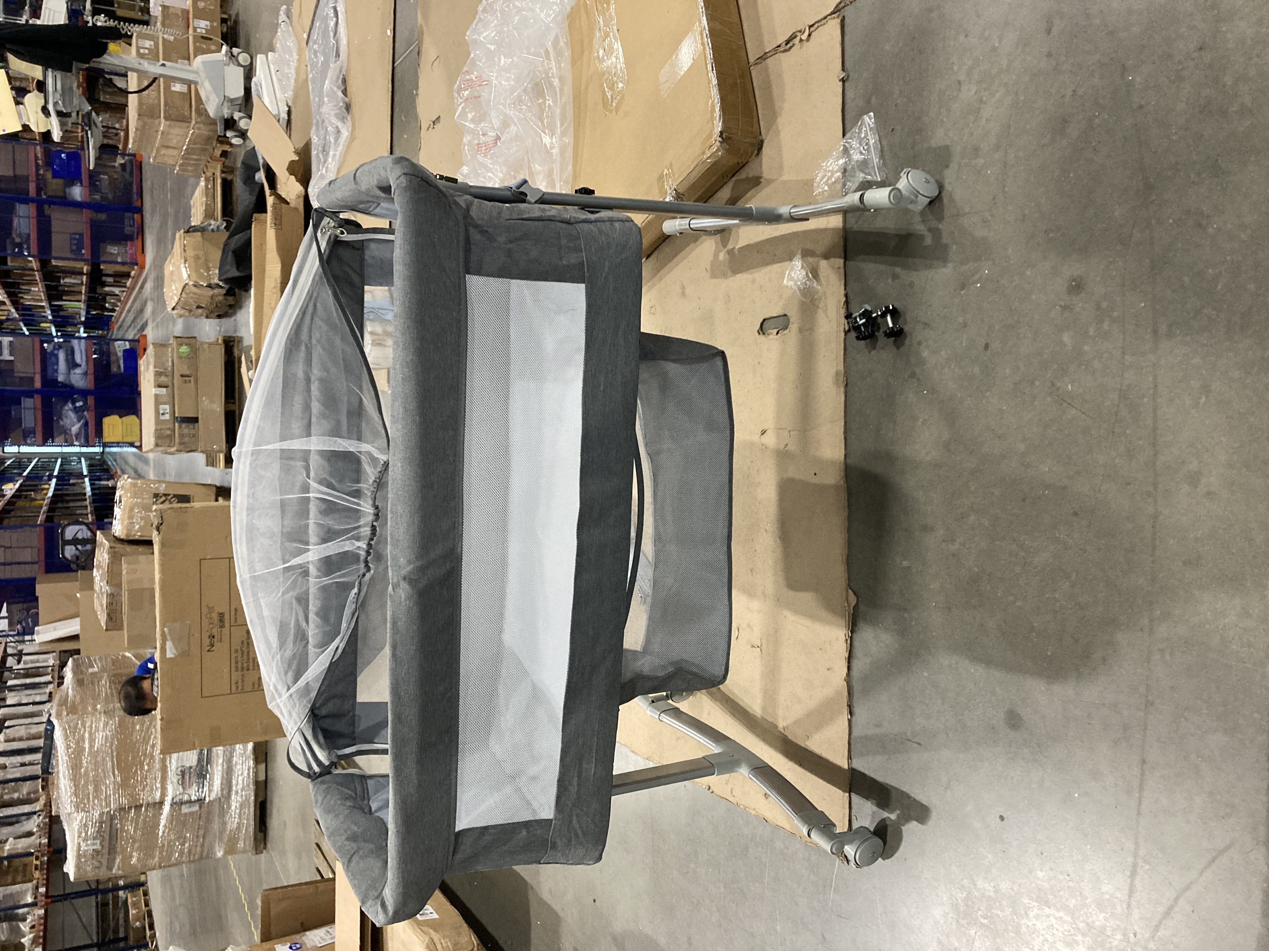 GENERIC NEWBORN BASSINET - GRAY