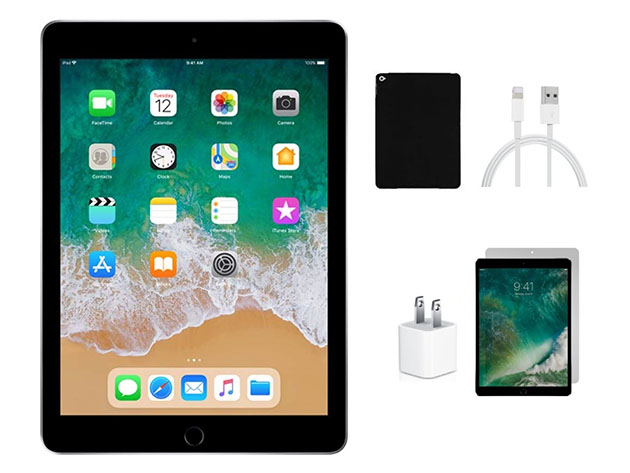 Refurbished Apple iPad 5th Gen Bundle 32GB WiFi