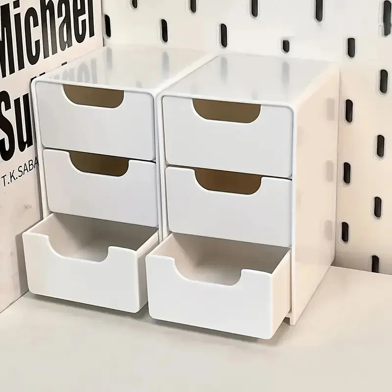 3-Tier Desktop Organizer with Drawers