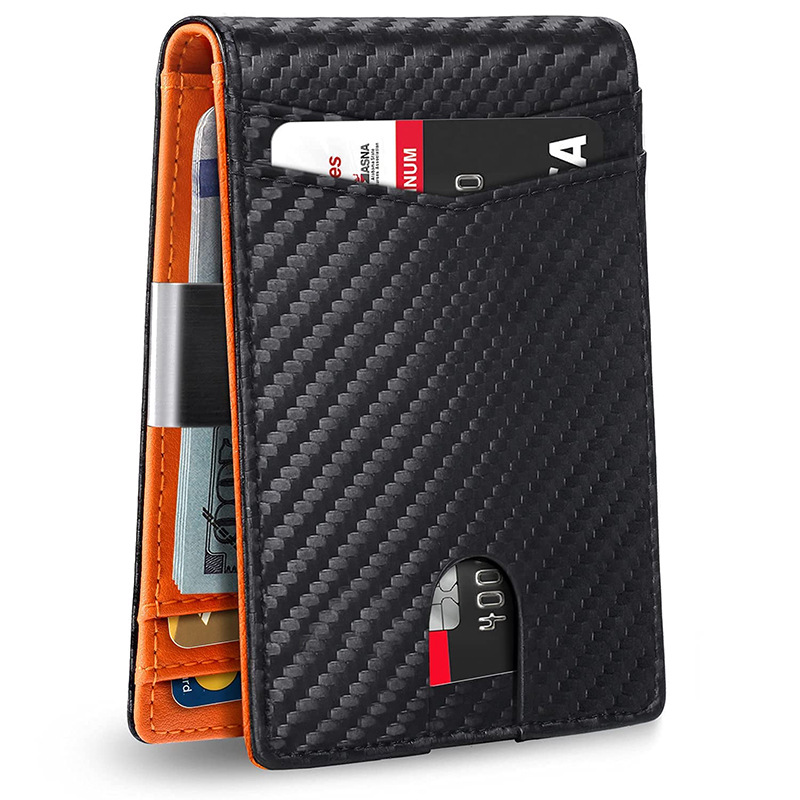 Minimalist RFID Blocking Front Pocket Bifold Wallet