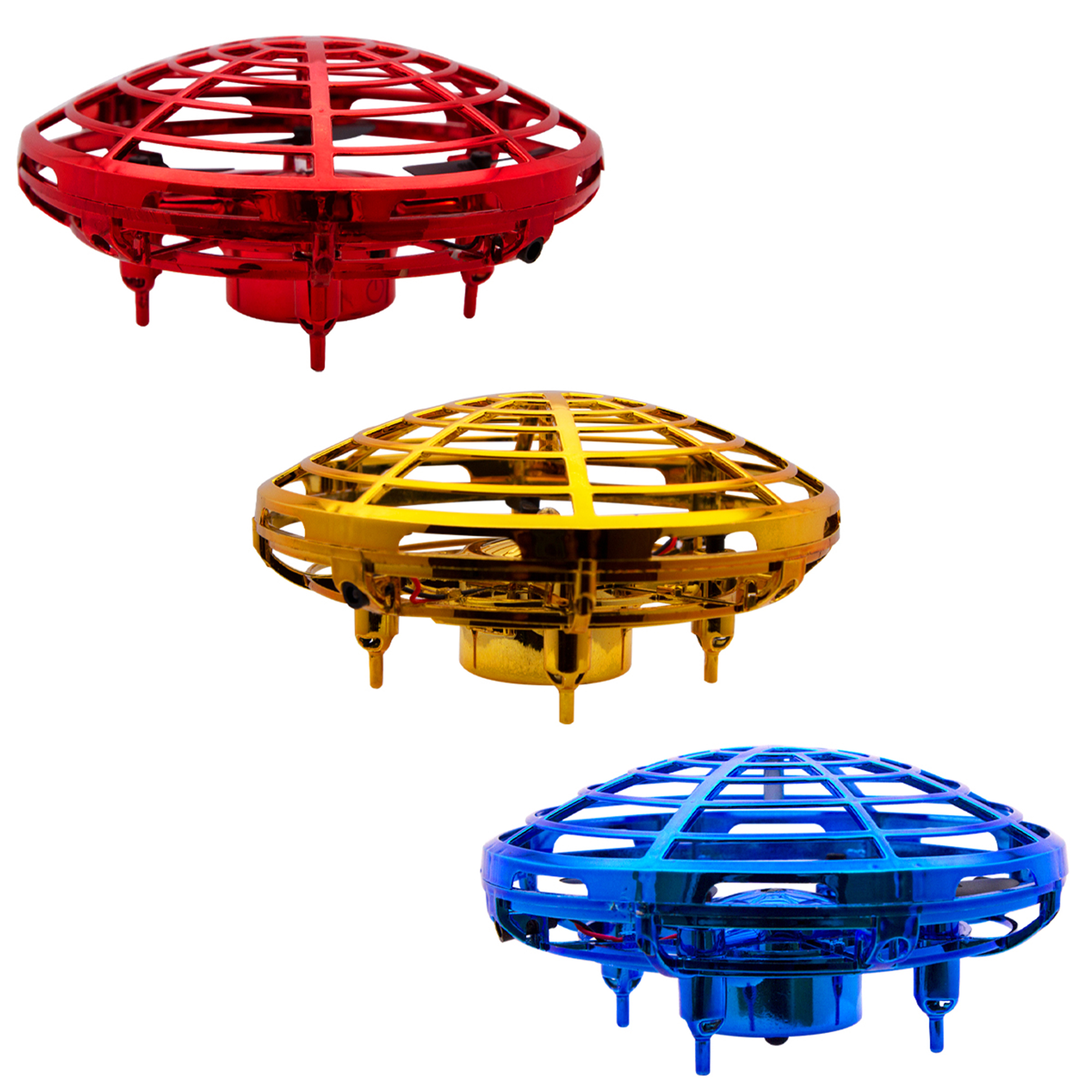 Zummy Hand Controlled LED Mini UFO RC  Drone