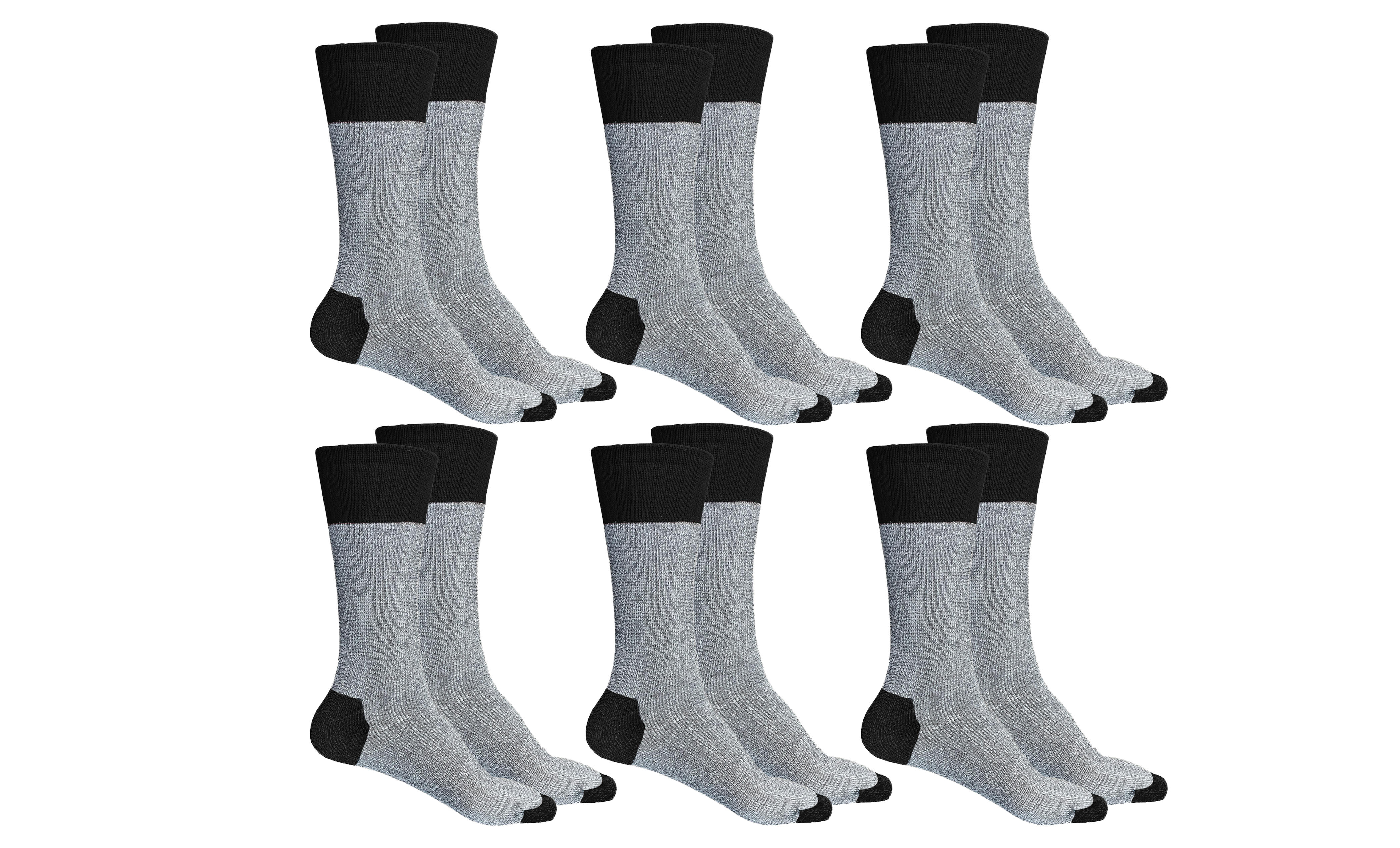(Multi-Pack) Men's Warm Thermal Heat Retaining Winter Socks
