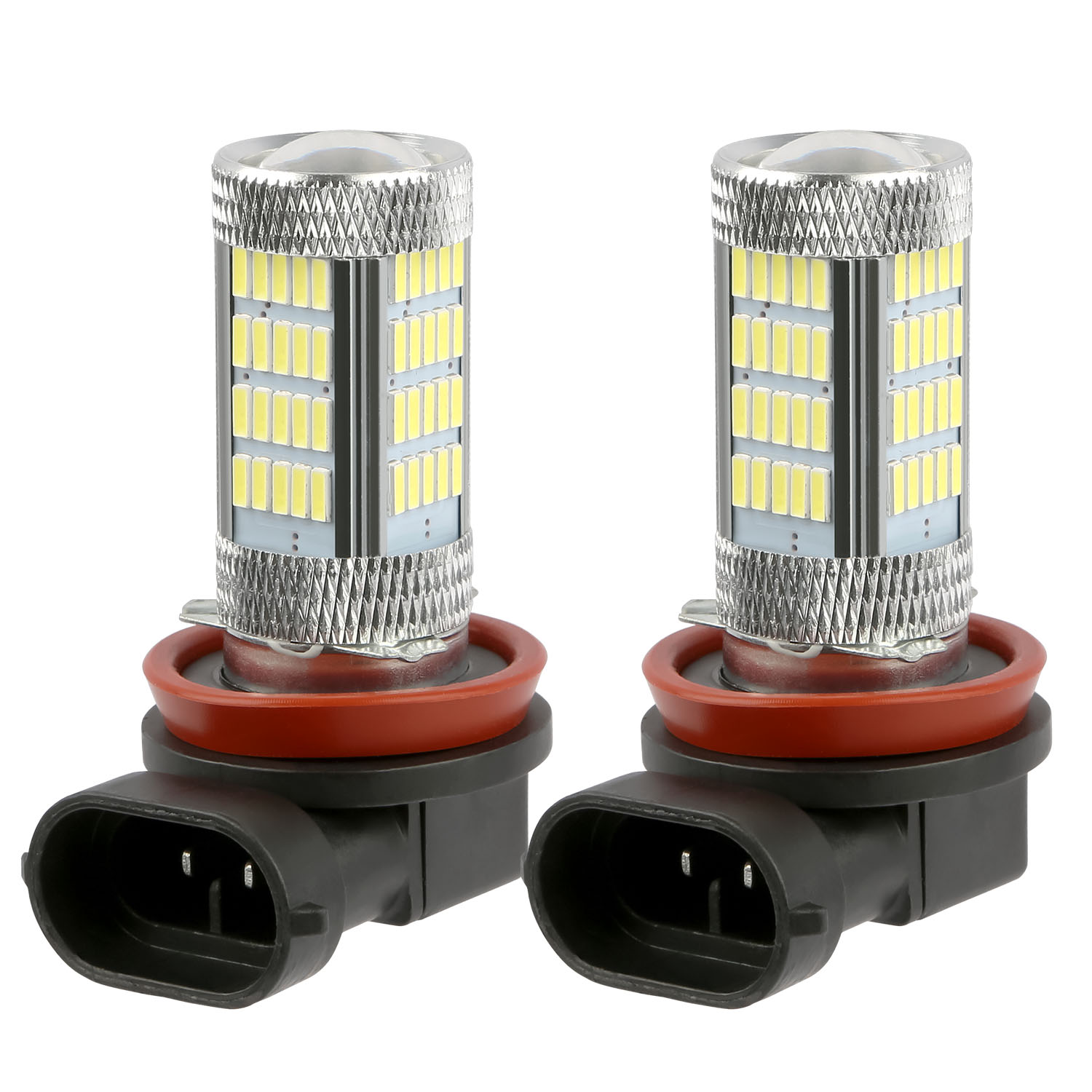 2PCS 800lm H8/H9/ H11 LED Fog DRL Light Bulb