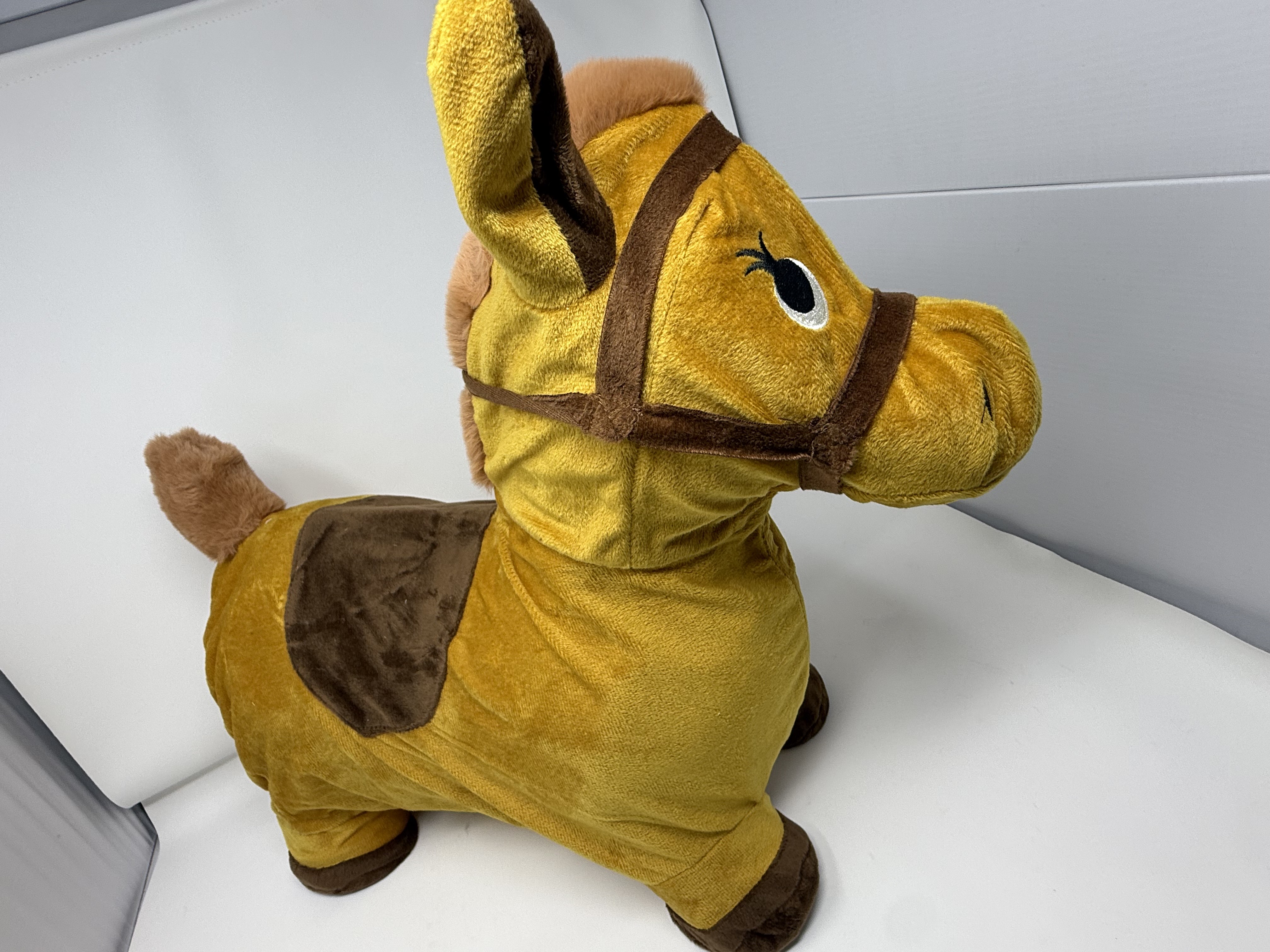 IPLAY ILEARN BOUNCY PALS HOPPING HORSE INFLATABLE BOUNCING ANIMAL HOPPER TOY