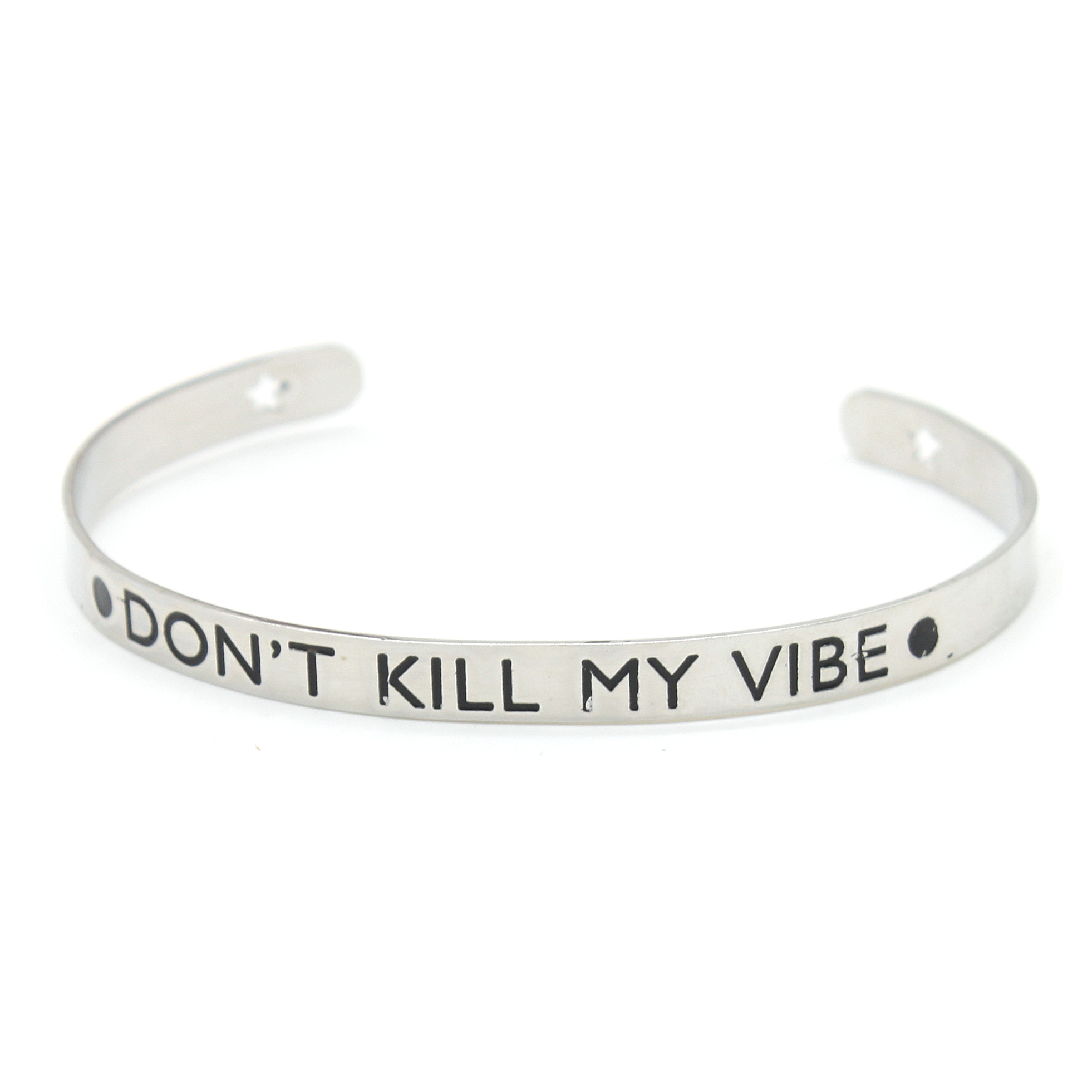 Stainless Steel Inspirational Bangle