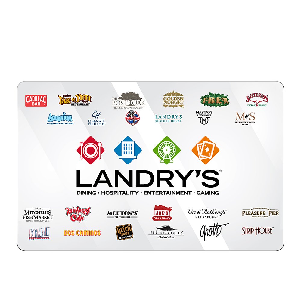 Landry's Multibranded $50 eGift Card [Digital Delivery]