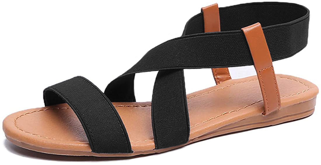 Women's Flat Stretchy Gladiator Sandals