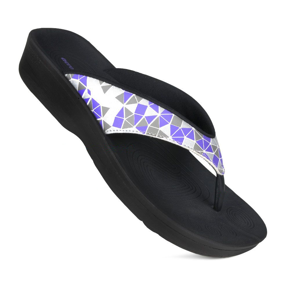 Prisma Women's Orthotic Comfortable Flip-Flops Sandal