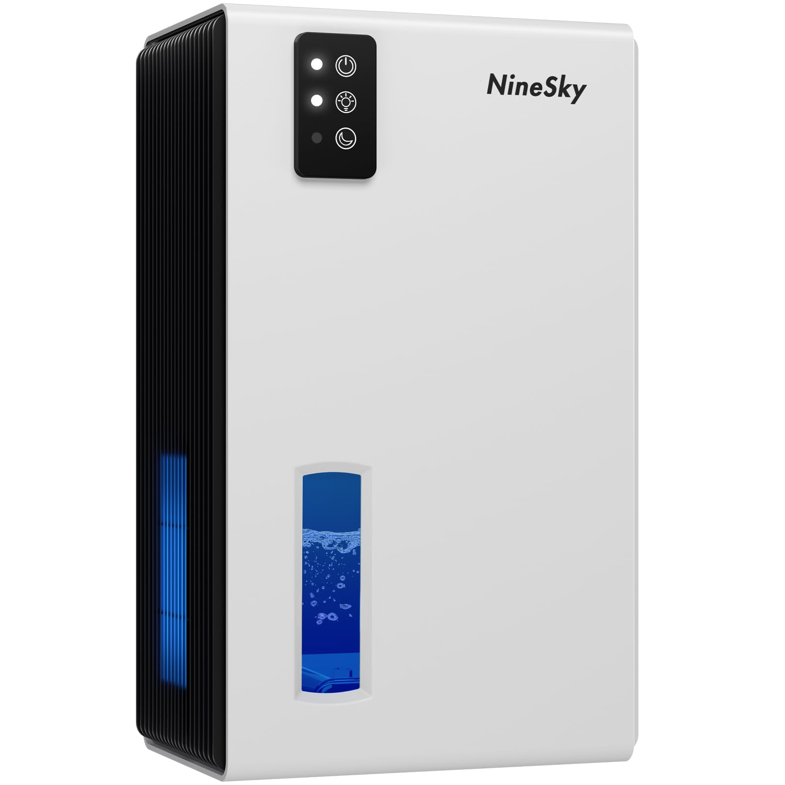 Ninesky Dehumidifier For Home 95 Oz Water Tank 800 Sq.Ft Ct2   White/Black