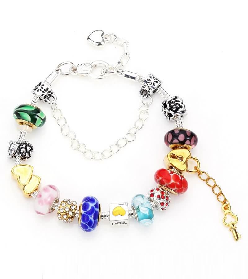 Novadab Celebrate Love Charms Bracelet For Women Novadab Celebrate Love Charms Bracelet For Women