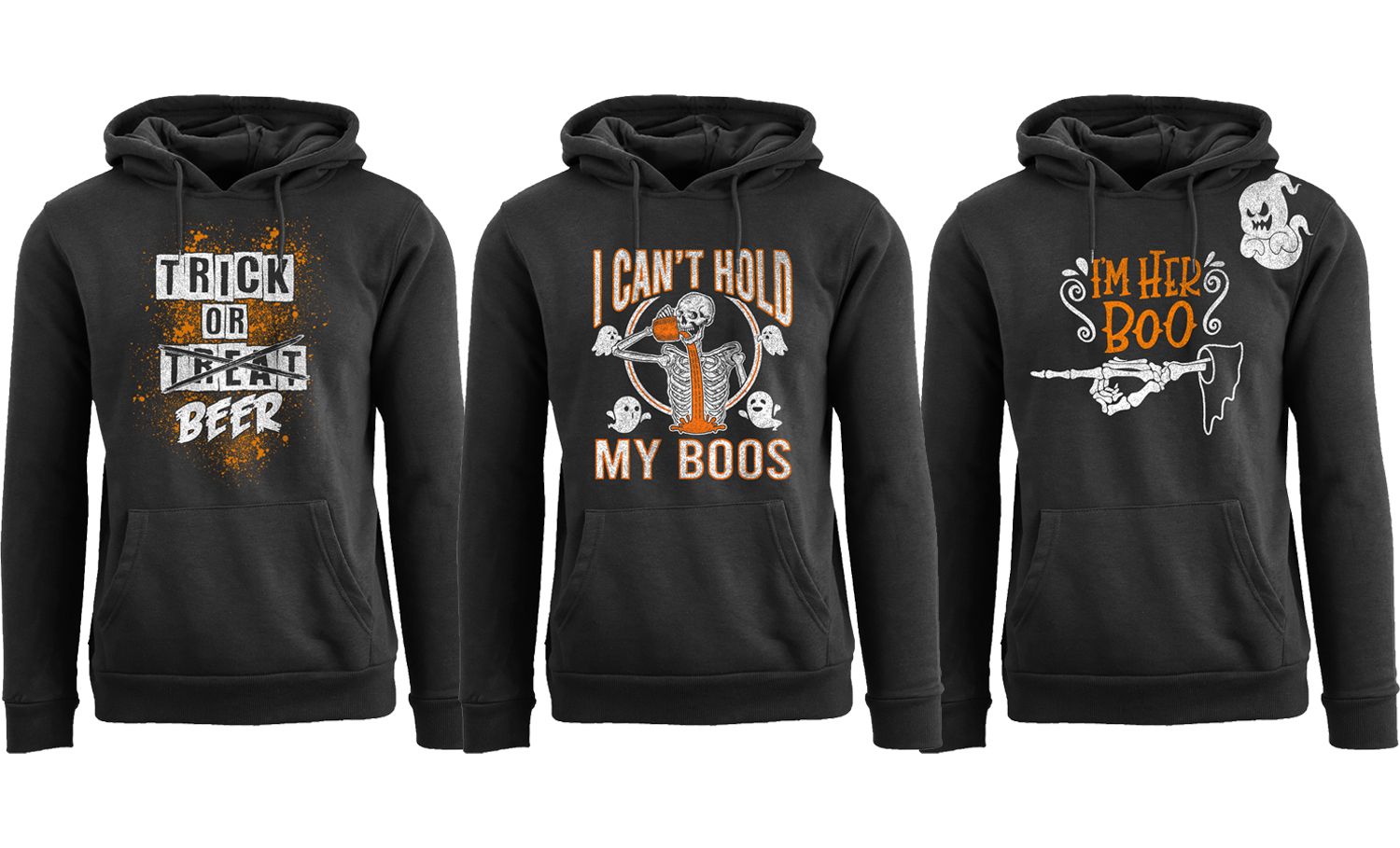 Men's Awesome Halloween Pull Over Hoodie
