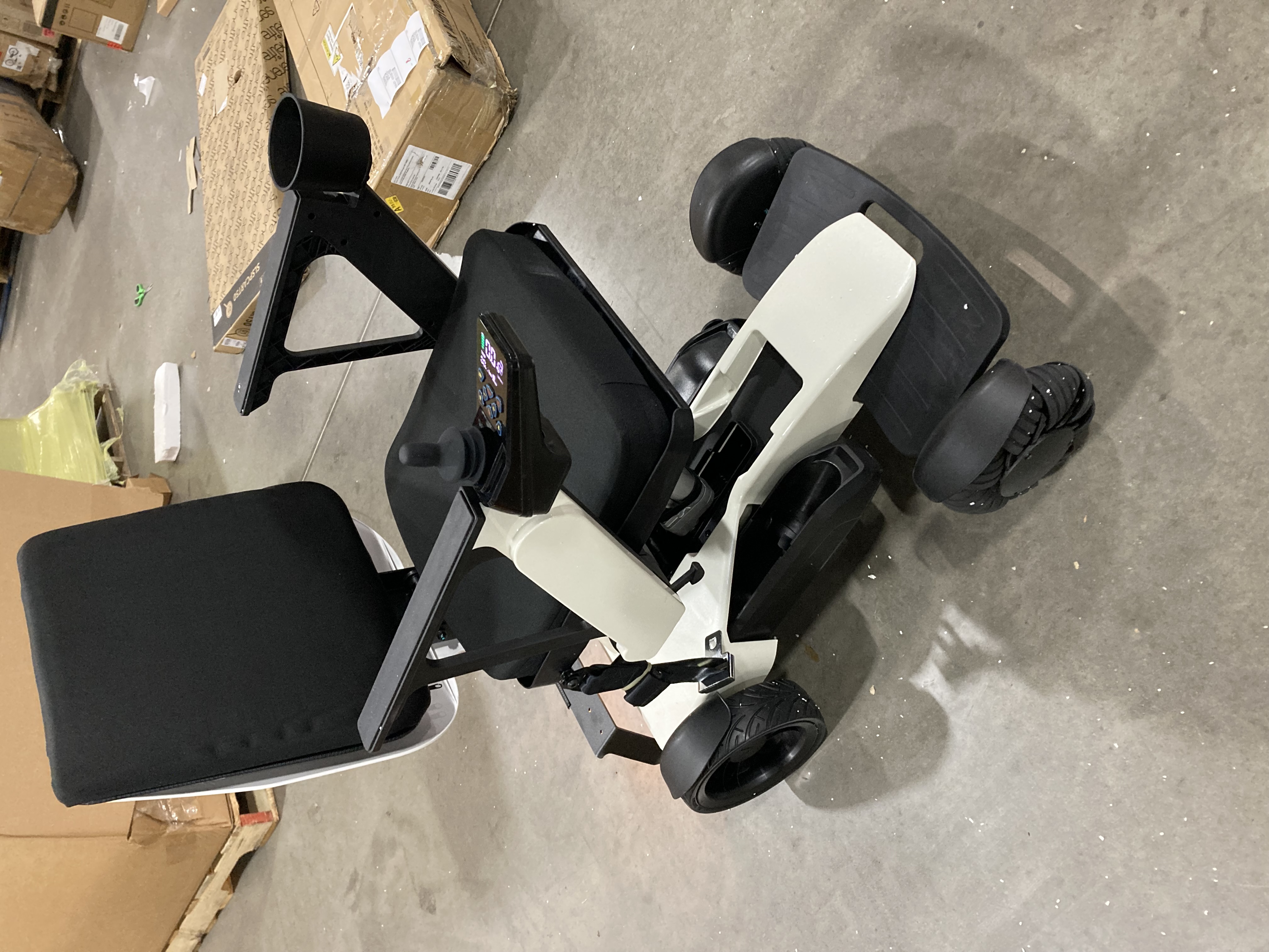 GENERIC L10-MAX INTELLIGENT ELECTRIC POWERED WHEELCHAIRS FOR ADULTS, WHITE/BLACK