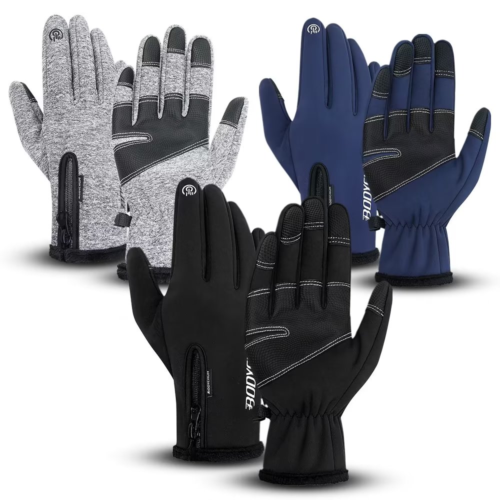Touch Screen Winter Warm Gloves Outdoor Sports Cycling Driving Thermal Gloves