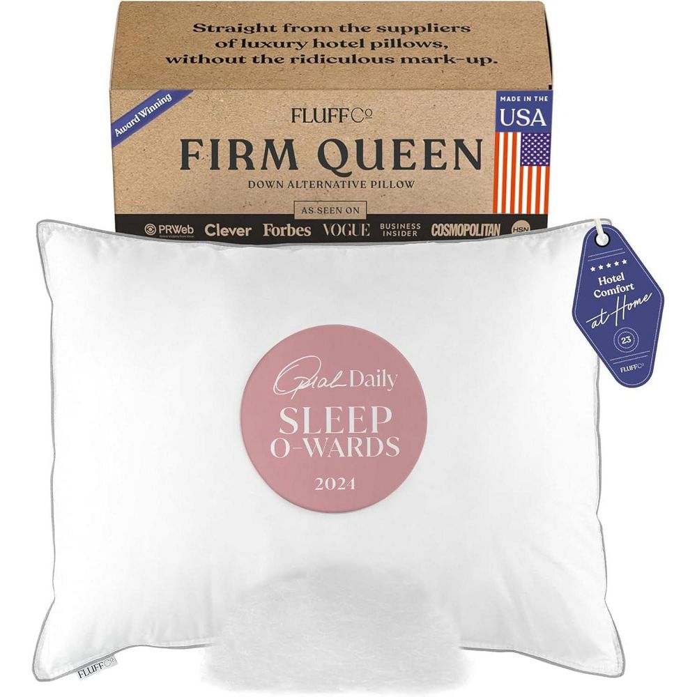 FluffCo Down Alternative Pillow
