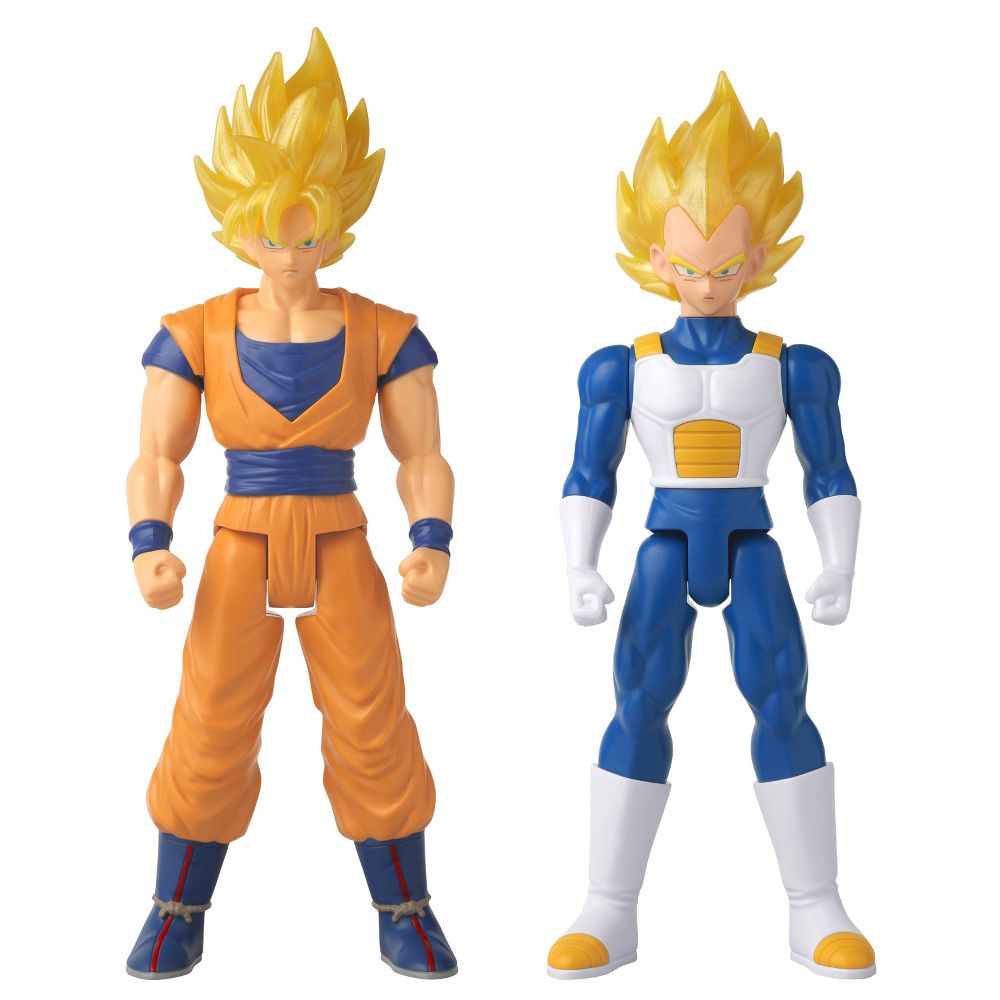 2-Pack Dragon Ball Super Super Saiyan Goku & Super Saiyan Vegeta Limit Breaker
