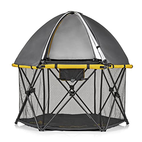 EVENFLO PLAYAWAY PORTABLE PLAYARD DELUXE 15 SQ FT - ADVENTURER