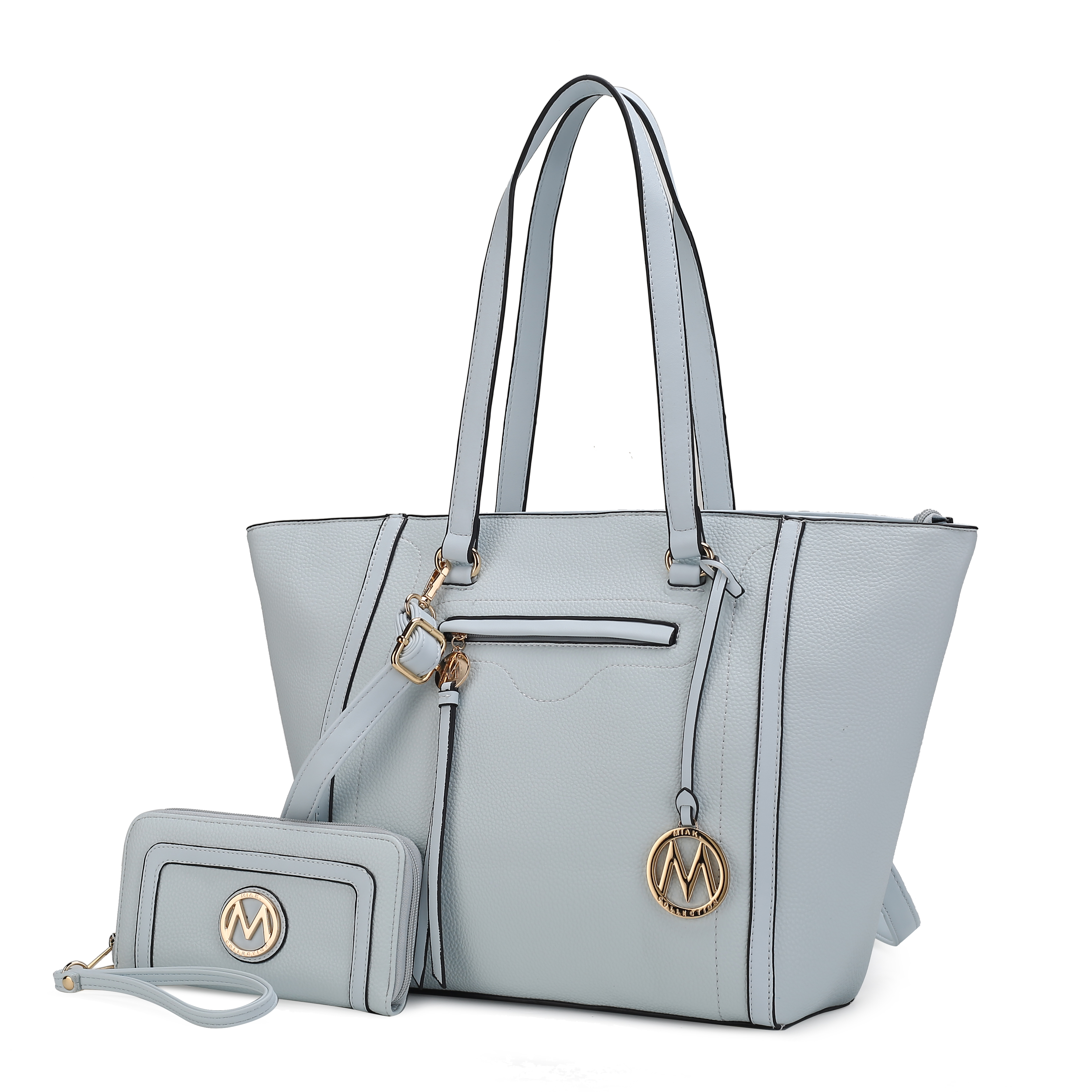 MKF Collection Alexandra Vegan Leather Women’s Tote Bag with Wallet by Mia K