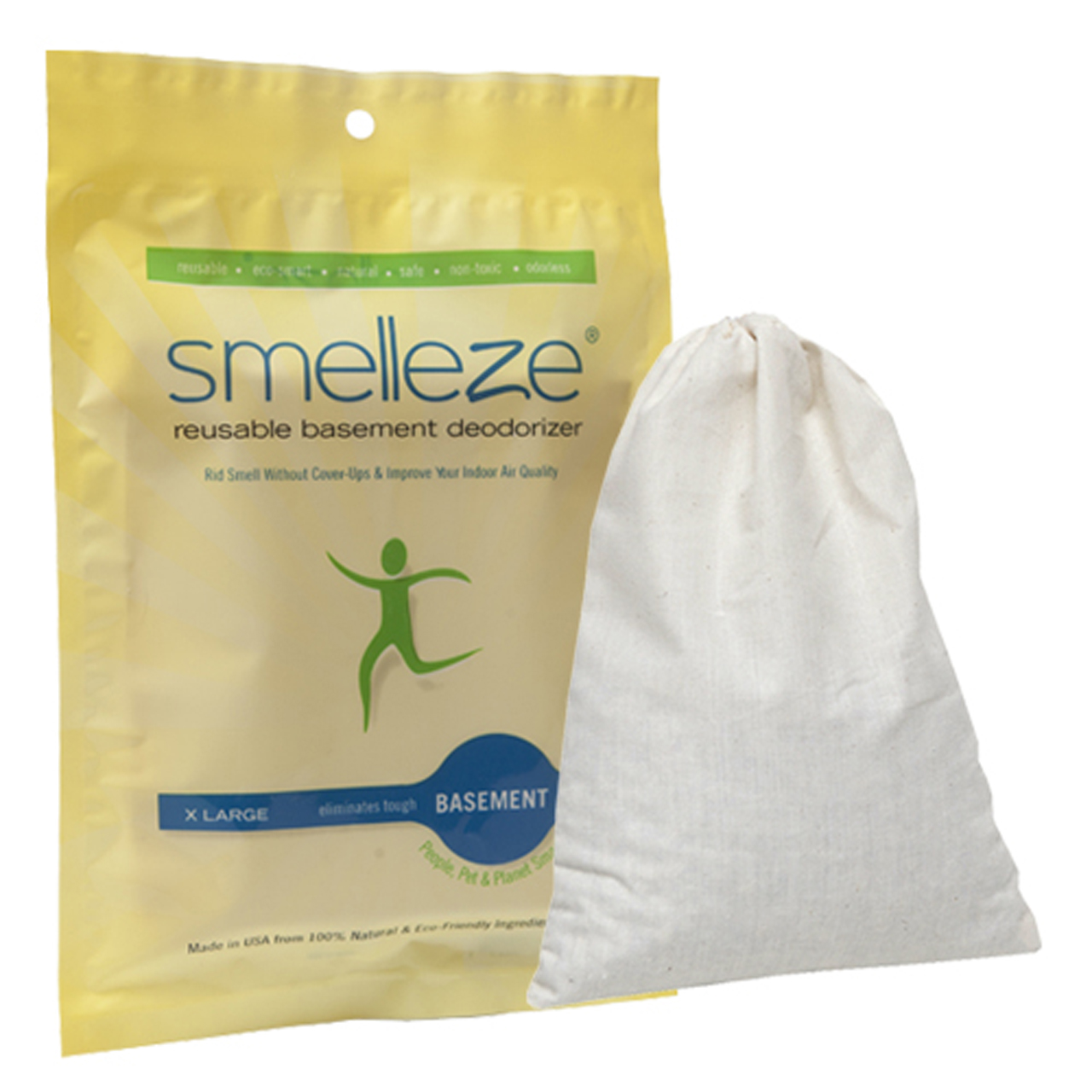 SMELLEZE Reusable Basement Odor Removal Deodorizer:  in 200 Sq.Ft