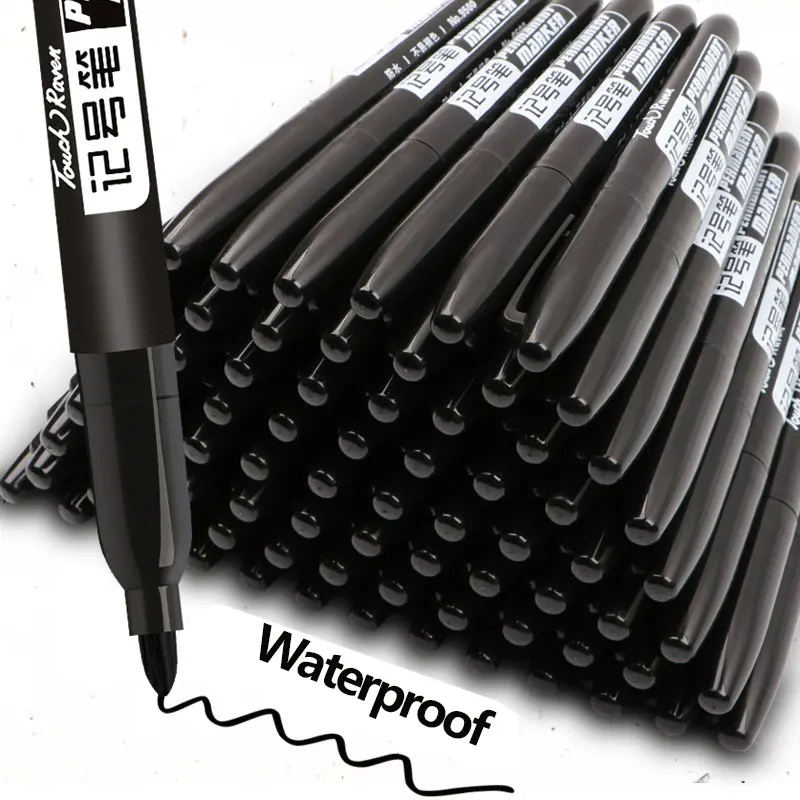 18-Pack Fine Tip Permanent Markers – Waterproof & Quick-Drying